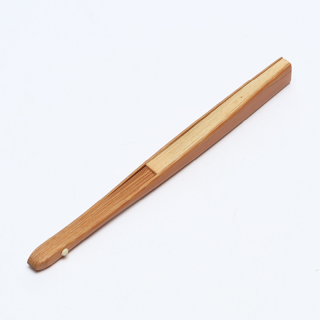 扇子 茶扇子 お茶席 竹製 紙 Aランク 和装小物 クリーム系 1240-00597