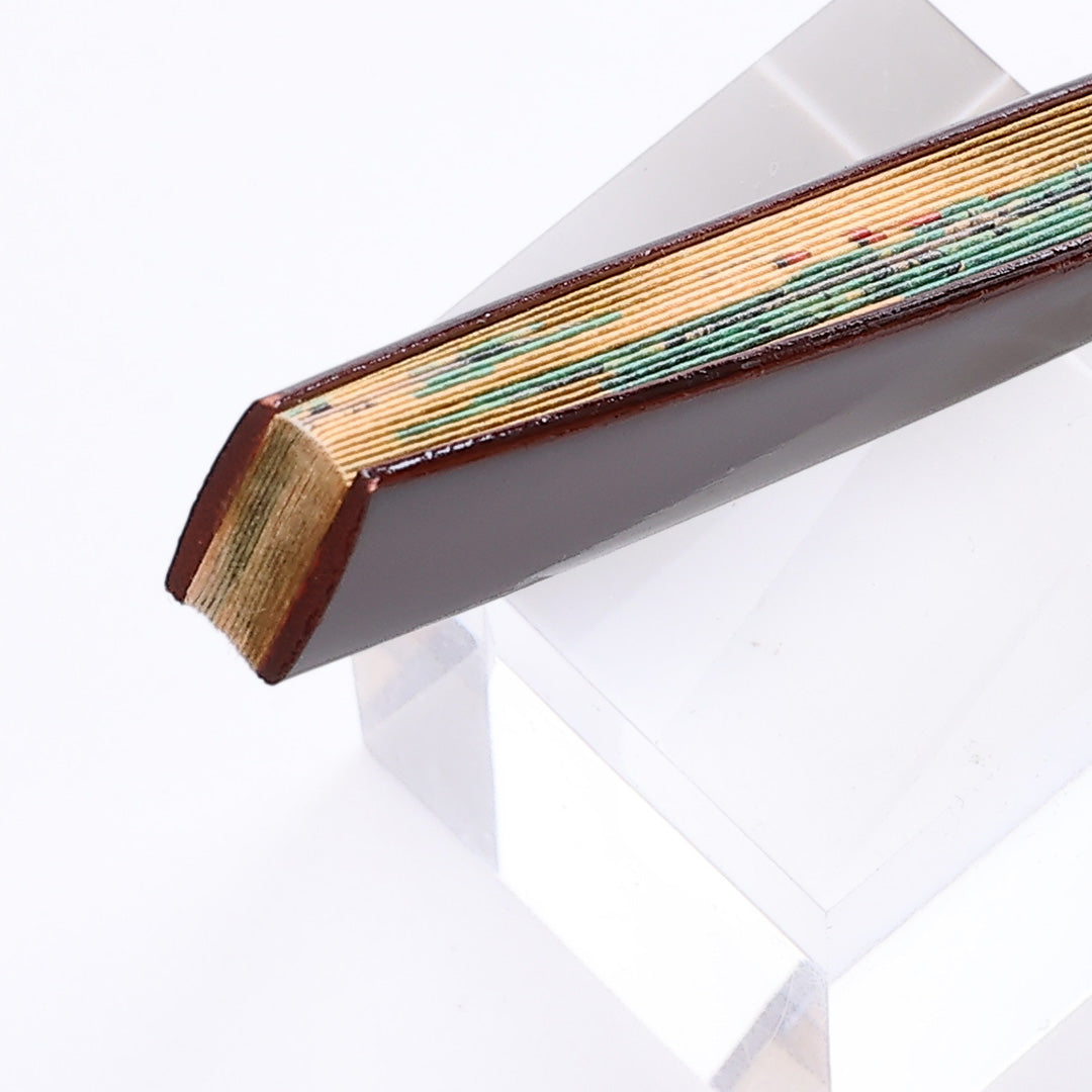 扇子 Sランク 竹製 礼装用 茶扇 金系 1240-00307