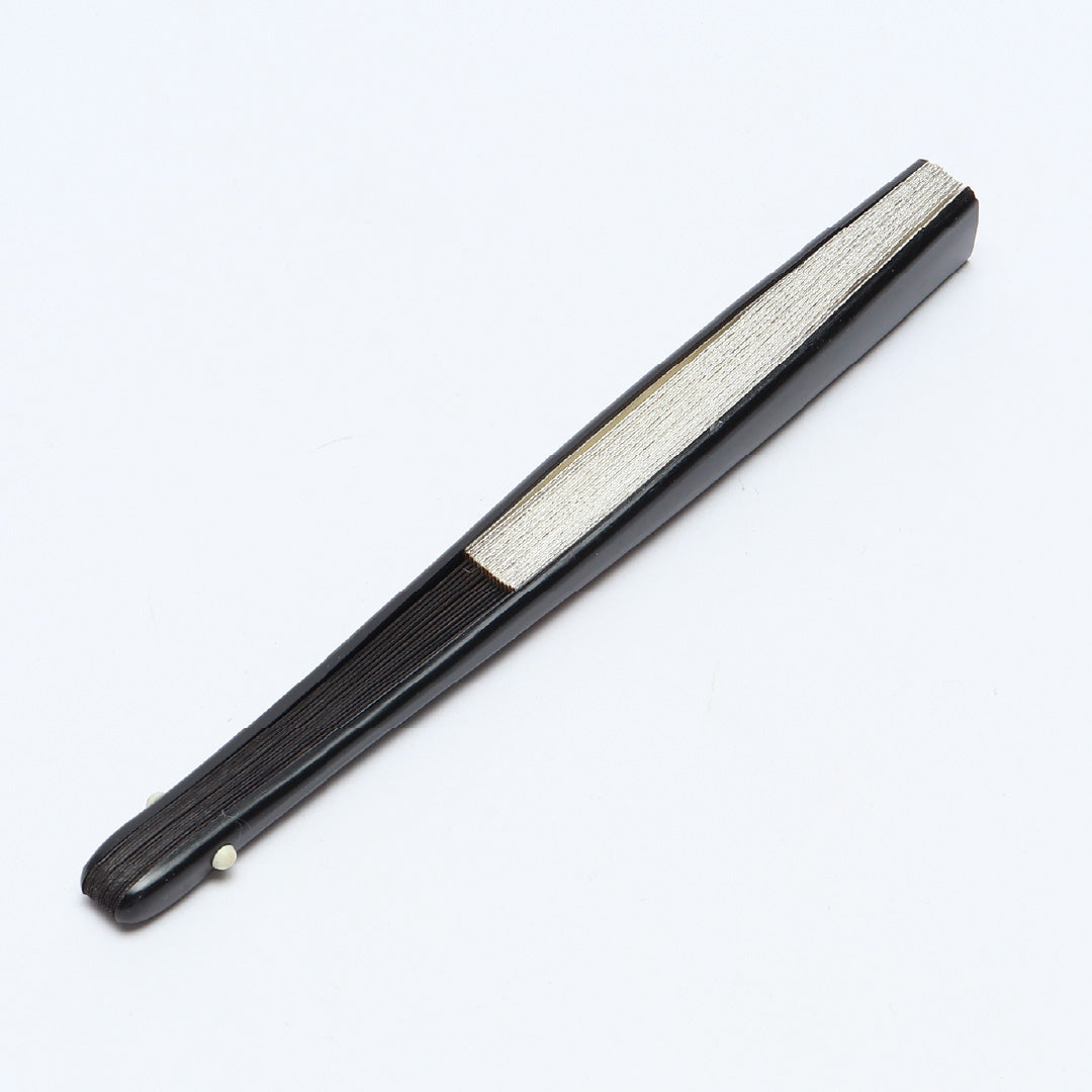 扇子 末広 留袖用 竹製 紙 Sランク 和装小物 金系 銀系 1240-00617