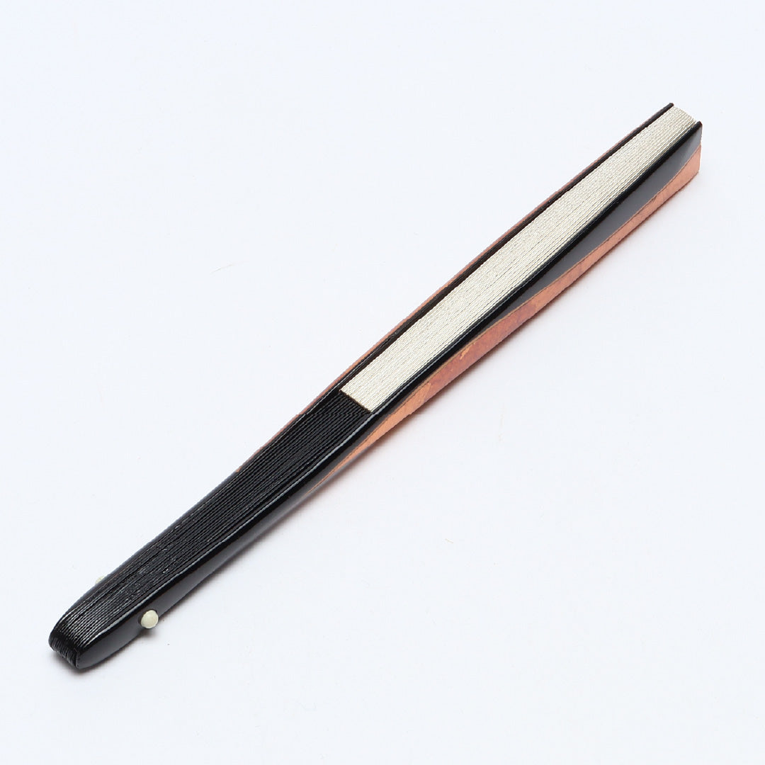 扇子 末広 留袖用 竹製 紙 Sランク 和装小物 金系 銀系 1240-00650