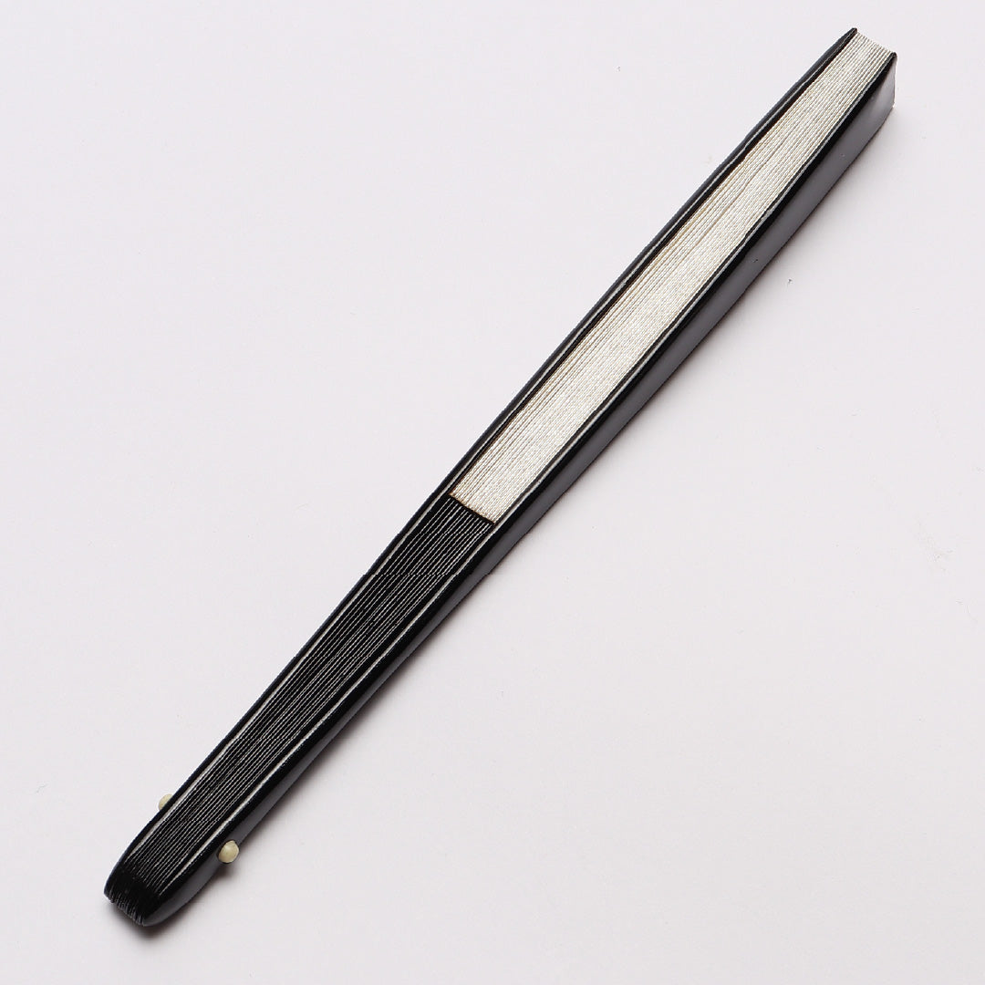 扇子 末広 留袖用 竹製 紙 Sランク 和装小物 金系 銀系 1240-00524