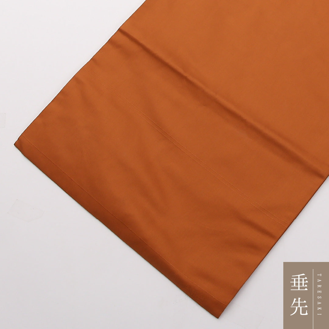 名古屋帯 ポイント柄 帯丈367cm カジュアル Sランク 正絹 蔦 茶系 1224-02228