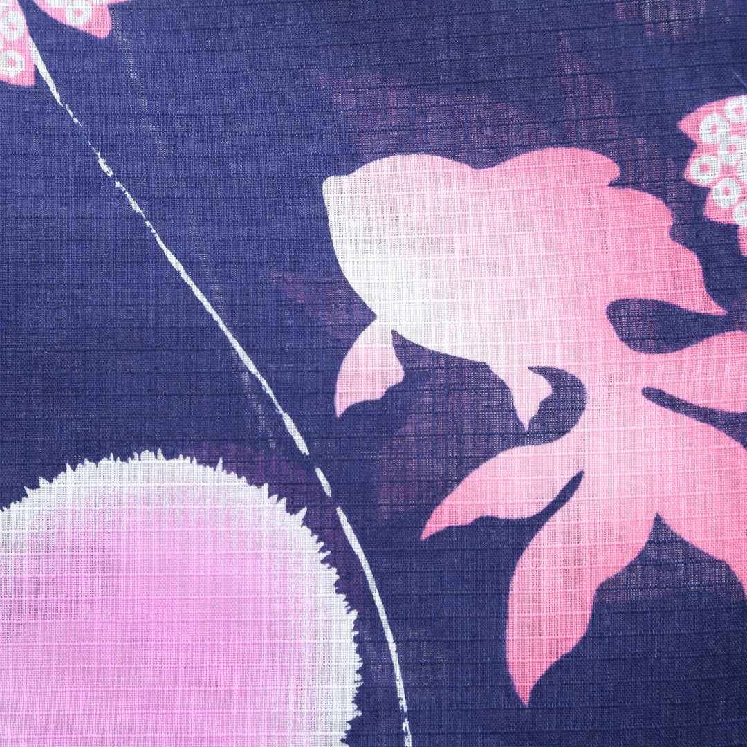 新品 浴衣 身丈163cm 裄丈67cm 木綿 洗える着物 金魚 Nランク 1218-00026