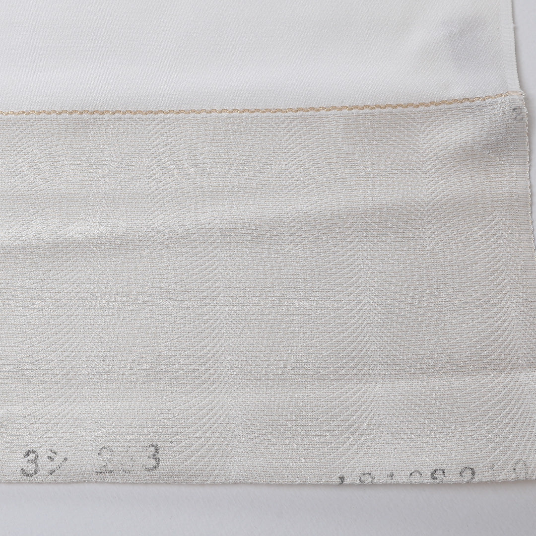新品 反物 色無地 正絹 丹後ちりめん 一竹 白系 1232-00032-G044-11 1232-00032-G044