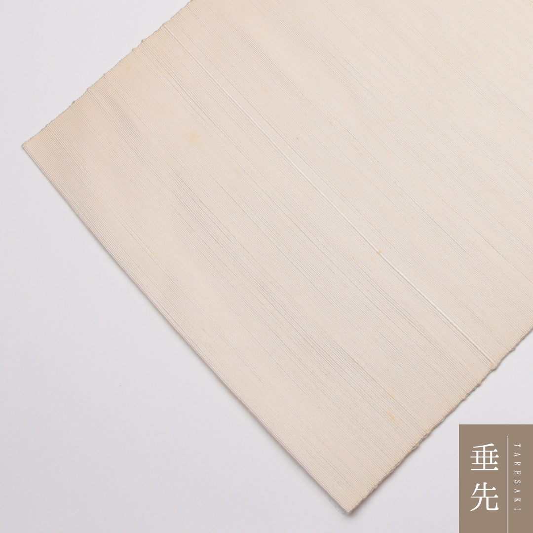 名古屋帯 帯丈360cm Cランク 名古屋仕立て ポイント柄 正絹 オリエンタル エジプト壁画 カジュアル 白系 1224-01552