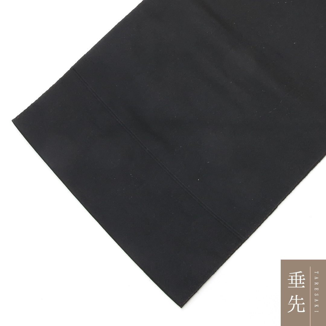 名古屋帯 ポイント柄 帯丈344cm セミフォーマル Sランク 正絹 組紐 宝相華 黒系 1224-02138