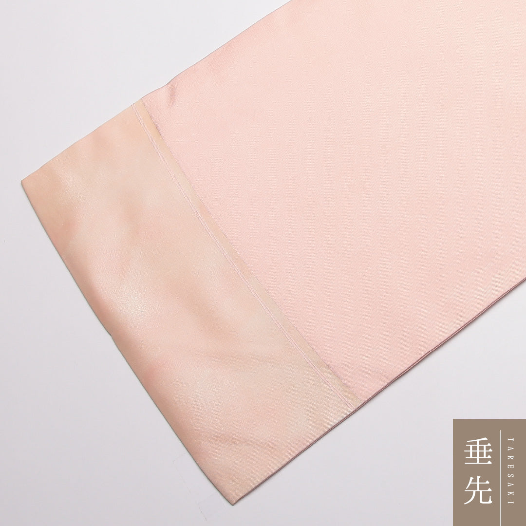 未使用品 九寸名古屋帯 Nランク 帯丈357cm 正絹 ポイント柄 名古屋仕立て 織り セミフォーマル 芙蓉 ピンク系 RP 1245-01835