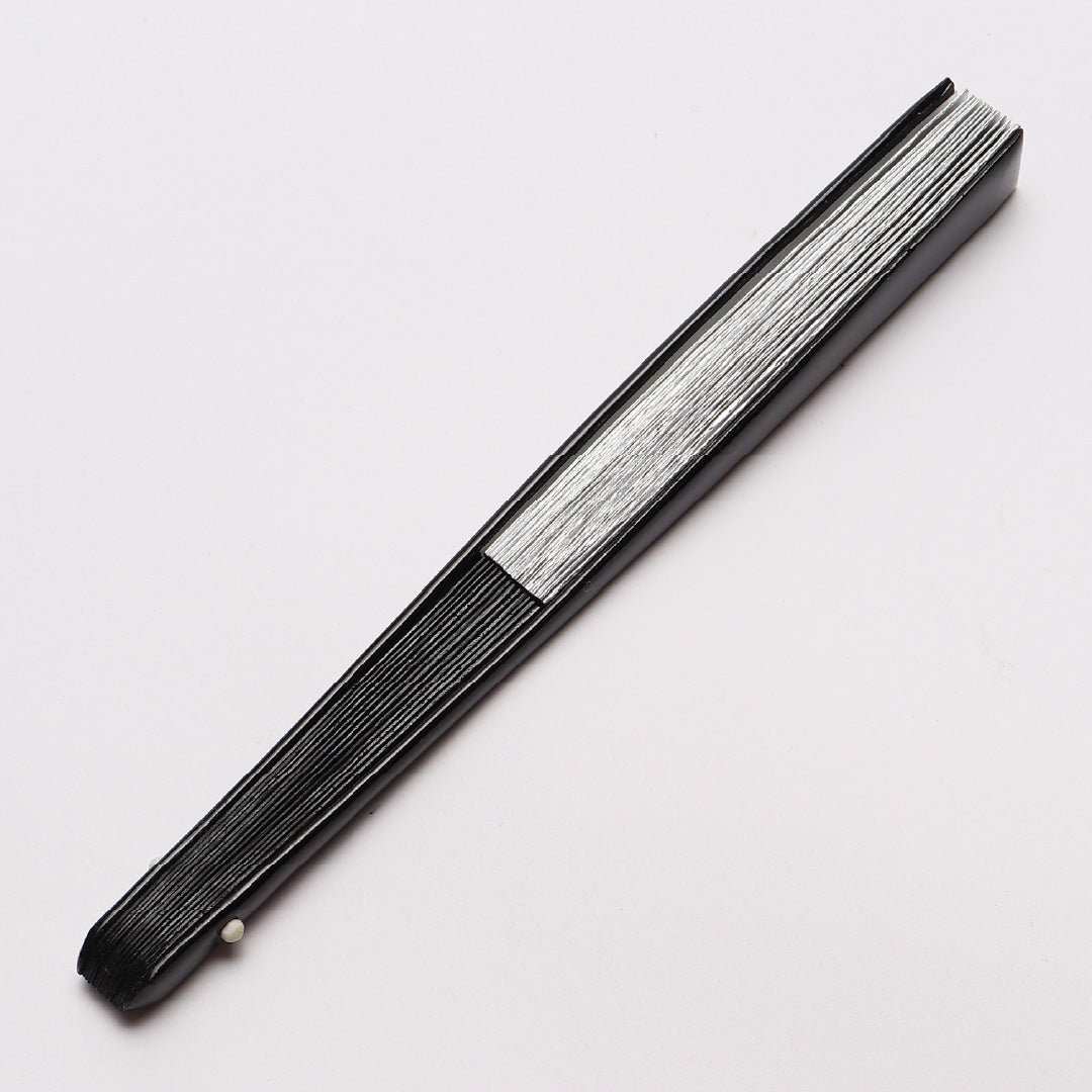 扇子 末広 留袖用 竹製 紙 Sランク 和装小物 金系 銀系 1240-00522