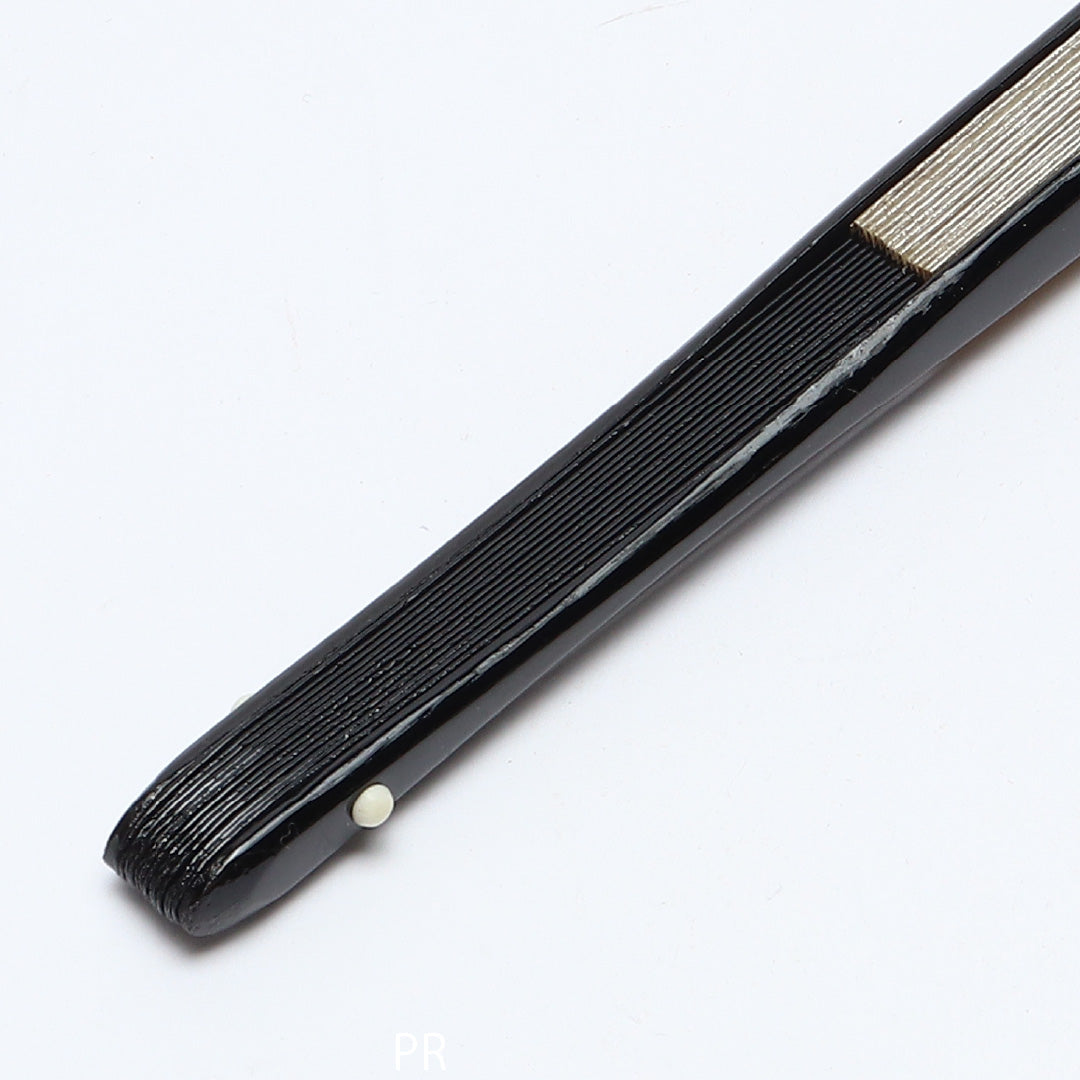 扇子 末広 留袖用 竹製 紙 Sランク 和装小物 金系 銀系 1240-00615