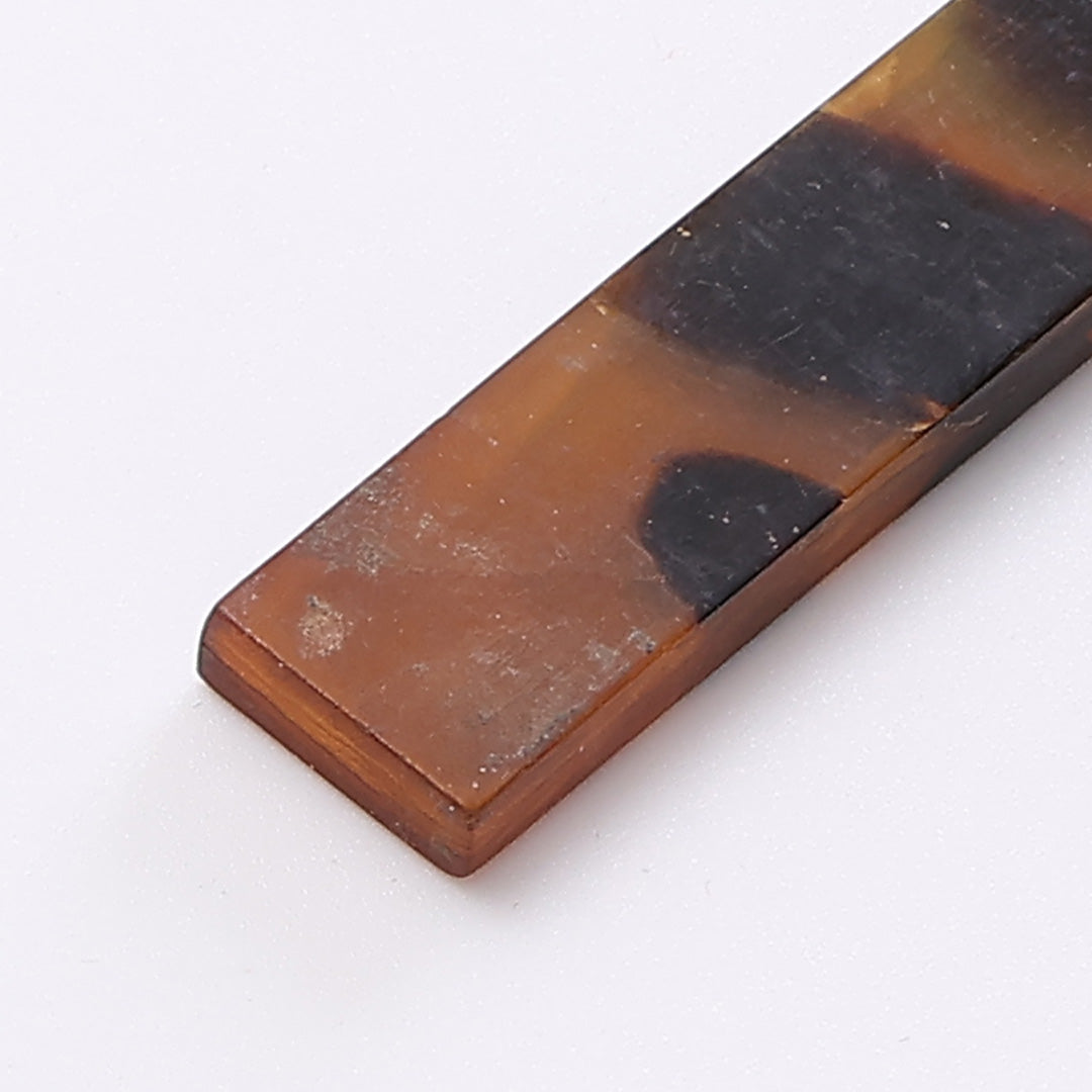 笄 髪飾り Dランク べっ甲 アンティーク かんざし 茶系 1237-00401