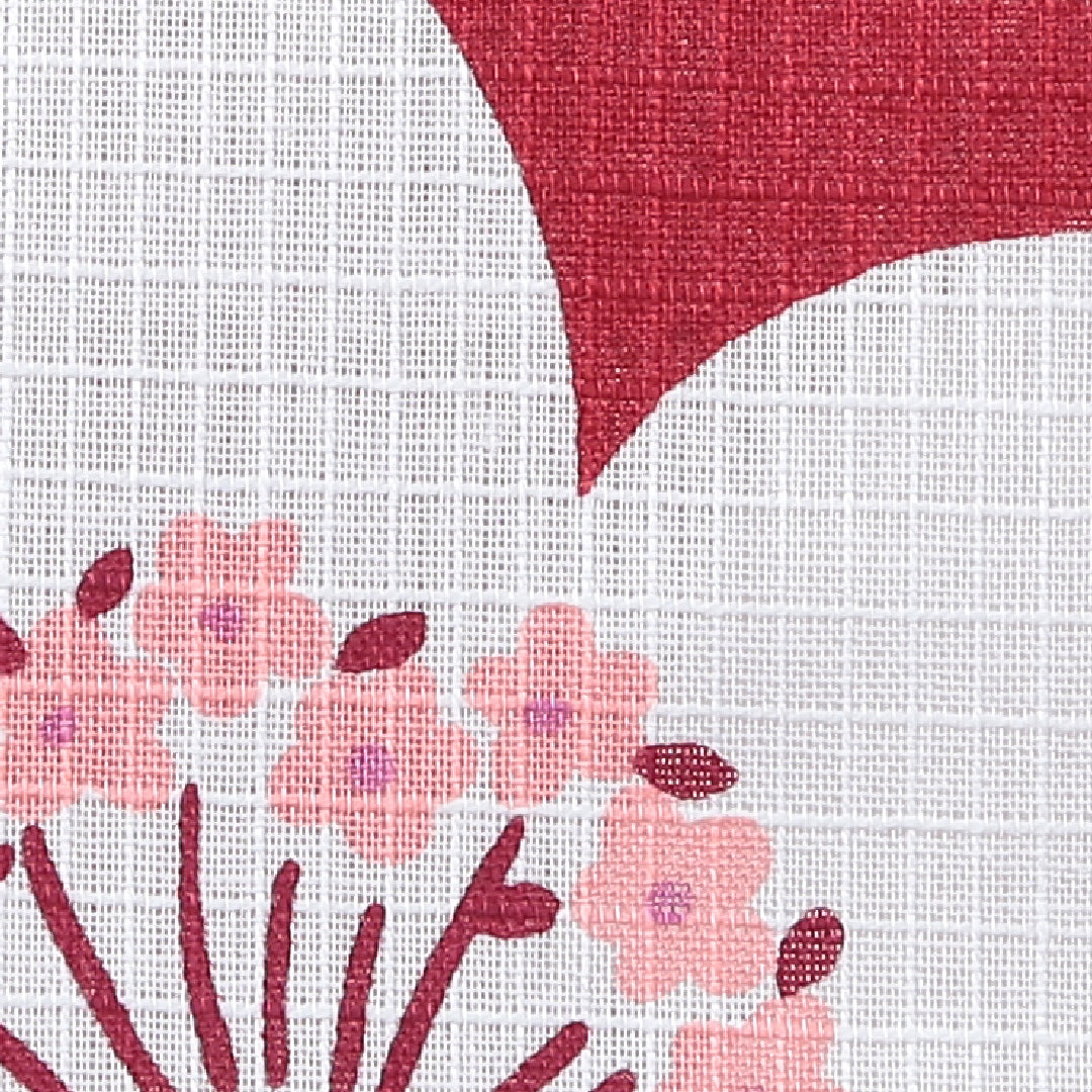 新品 浴衣 身丈163cm 裄丈67cm 木綿 洗える着物 桜 Nランク 1218-00035