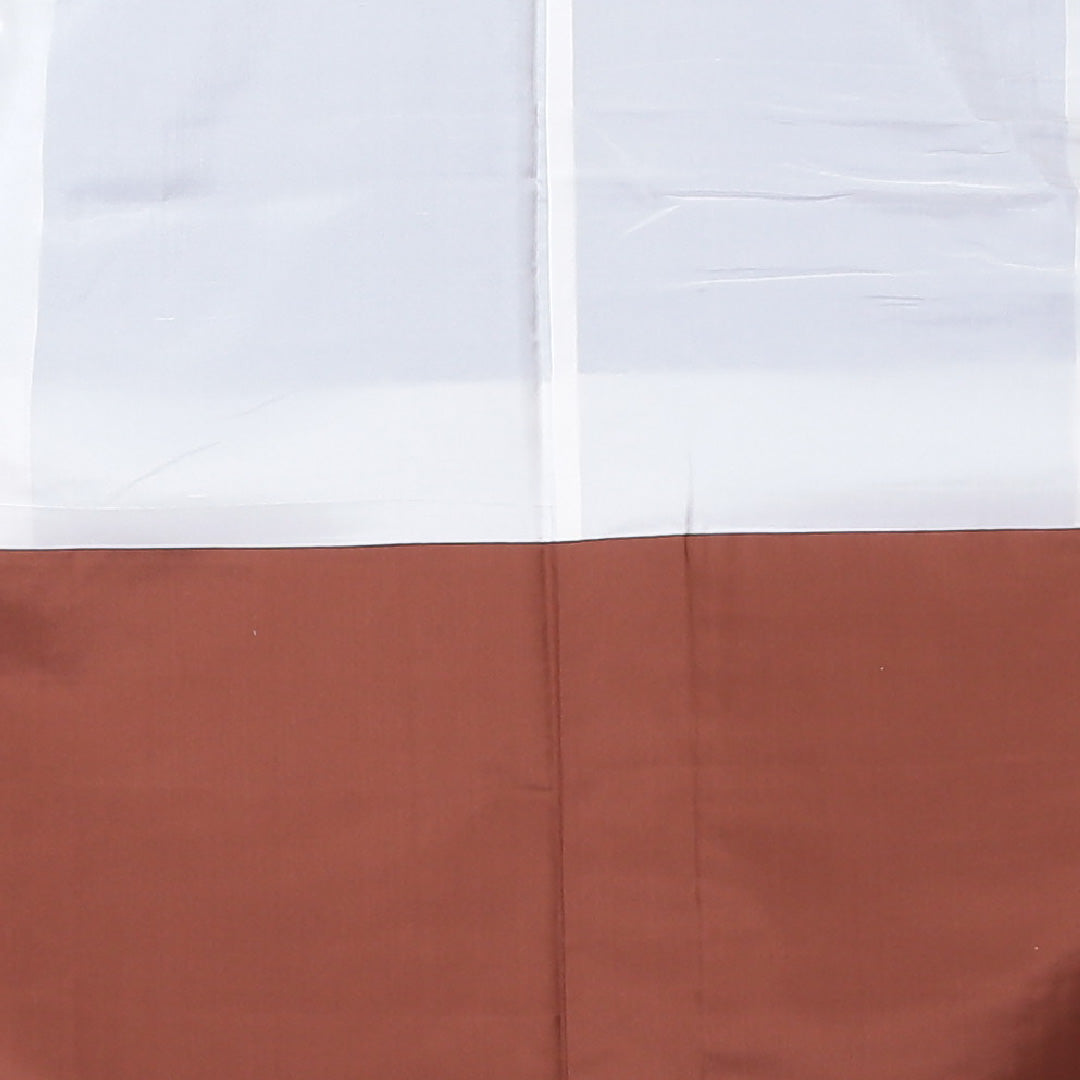 紬 袷 身丈154cm 裄丈60cm 正絹 Sランク Sサイズ バチ衿 カジュアル 市松 黒系 1216-03244