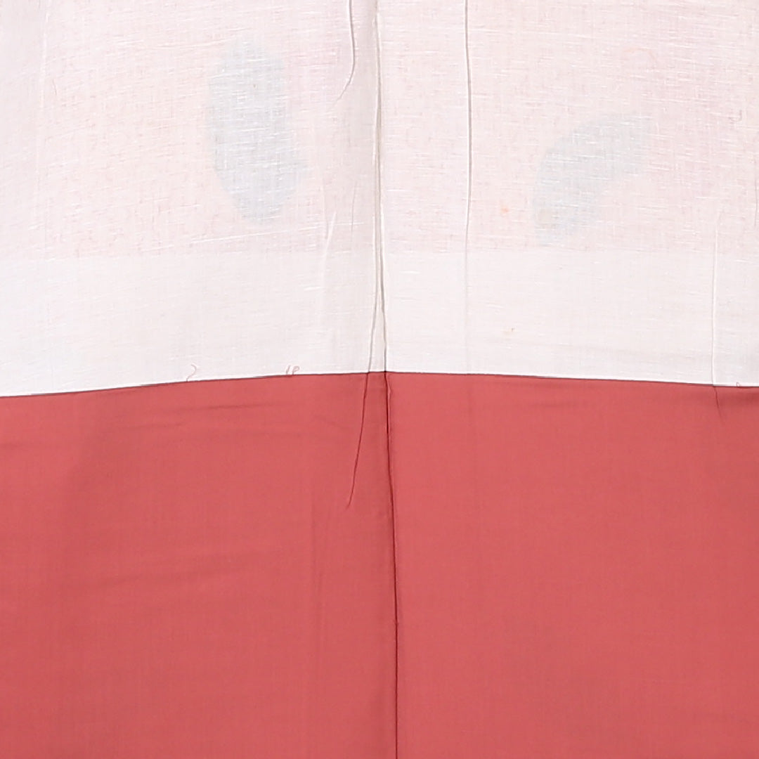 紬 袷 身丈152cm 裄丈65cm 正絹 Aランク Sサイズ バチ衿 カジュアル 扇 朱系 1216-03329
