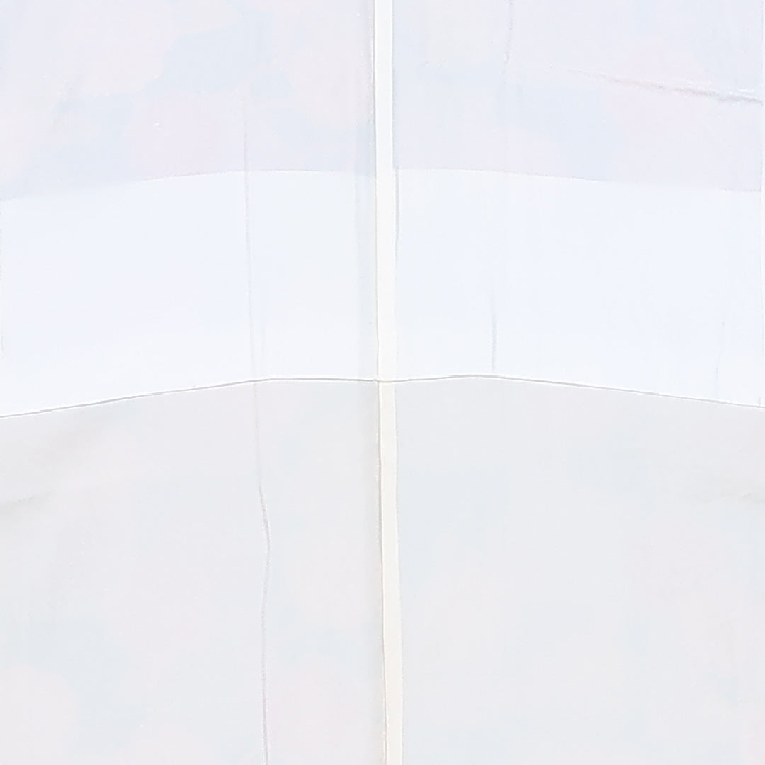 小紋 袷 身丈165cm 裄丈66cm 正絹 Sランク インフォーマル 広衿 XLサイズ 辻が花 市松 多色系 RP 1221-12061