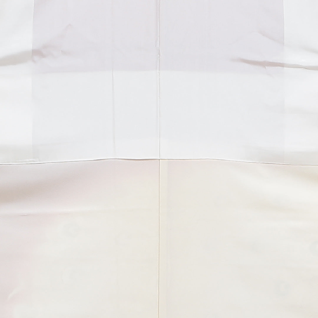色留袖 身丈155cm 裄丈62.5cm 袷 正絹 Bランク 広衿 孔雀 刺繍 訪問着 1211-F0153