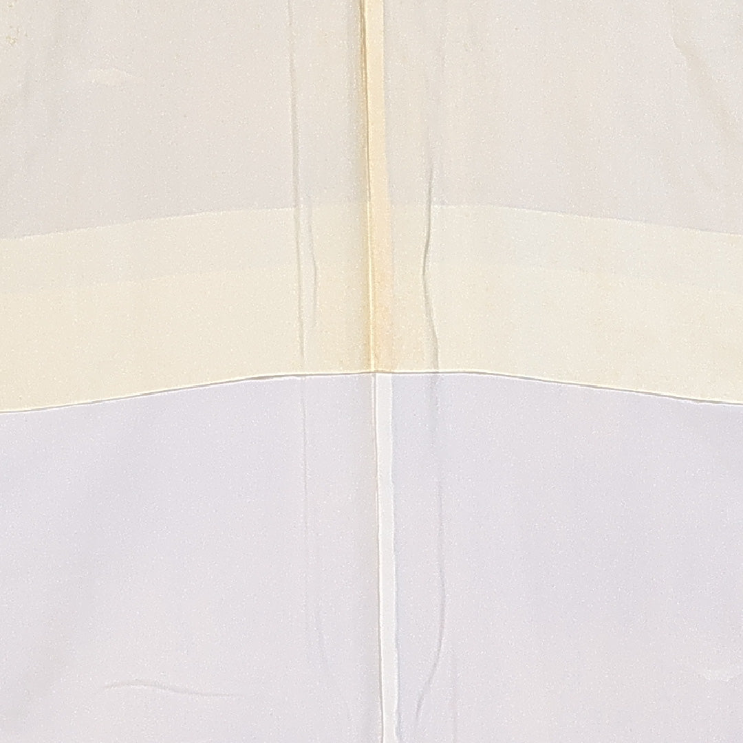 紬 袷 身丈160cm 裄丈64cm 正絹 Bランク カジュアル 広衿 Lサイズ 染め紬 創作柄 茶系 RP 1223-10901