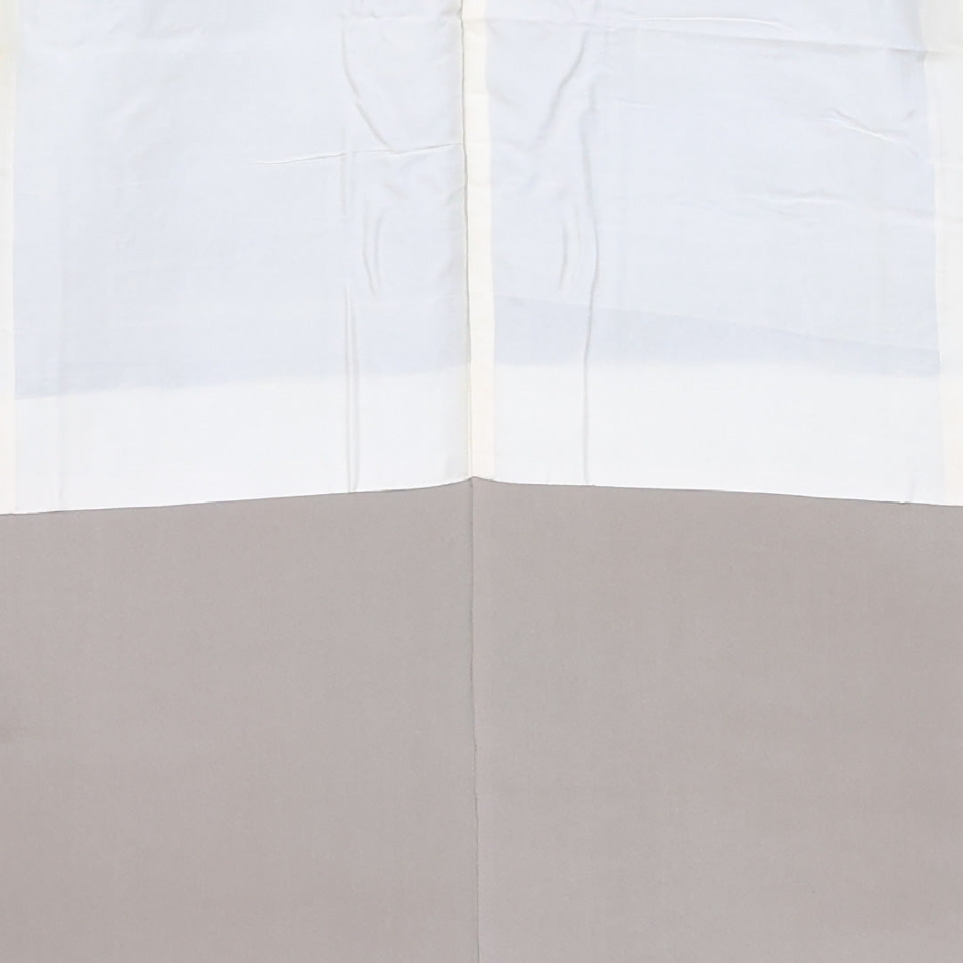 小紋 袷 身丈150cm 裄丈62cm 正絹 Sランク インフォーマル 広衿 Sサイズ 唐華 緑系 RP 1221-11485