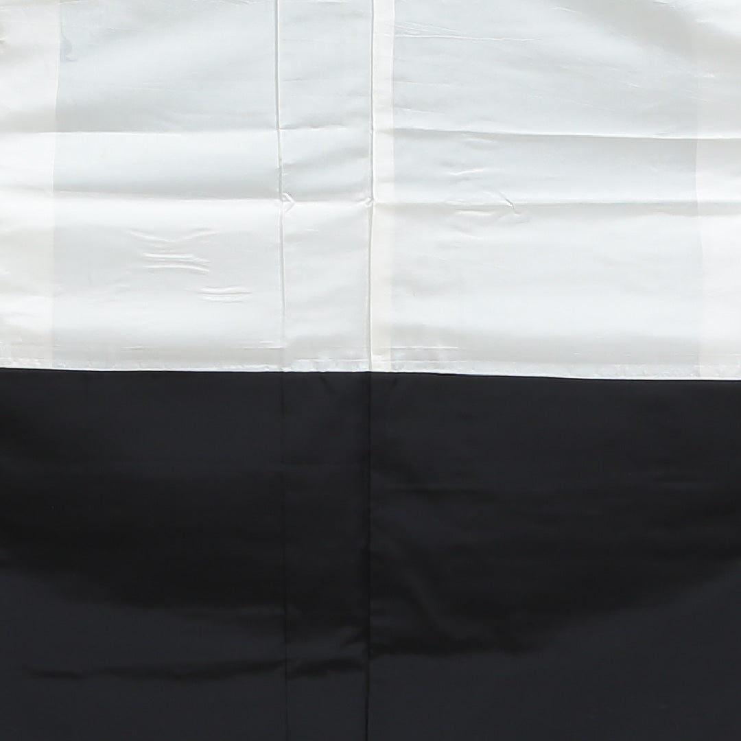 小紋 袷 身丈147cm 裄丈62cm 正絹 Sランク インフォーマル 広衿 XSサイズ 花鳥文 吉祥文様 青系 RP 1221-00967