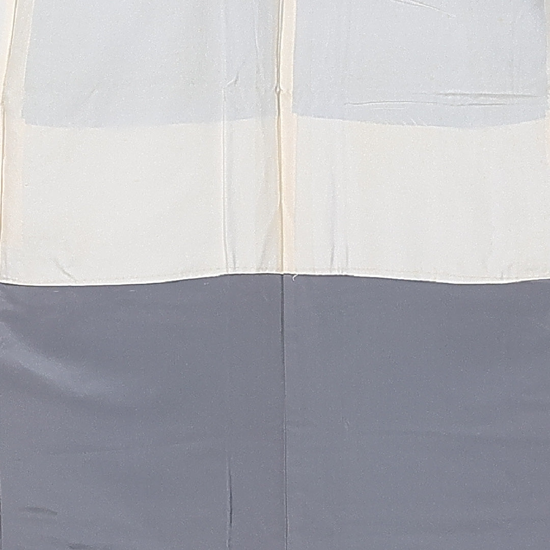 大島紬 身丈155cm 裄丈62.5cm M 正絹 Bランク 袷 バチ衿 紬 創作 1216-10876