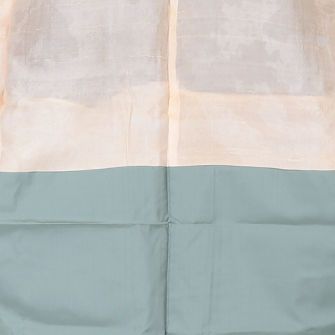 大島紬 袷 身丈149cm 裄63cm 正絹 菱形 グレー系 Aランク 1216-00896