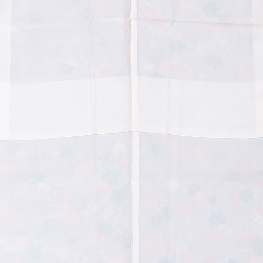 小紋 袷 身丈155cm 裄丈61cm 正絹 Sランク インフォーマル 広衿 Mサイズ 紅葉 黒系 RP 1221-02063