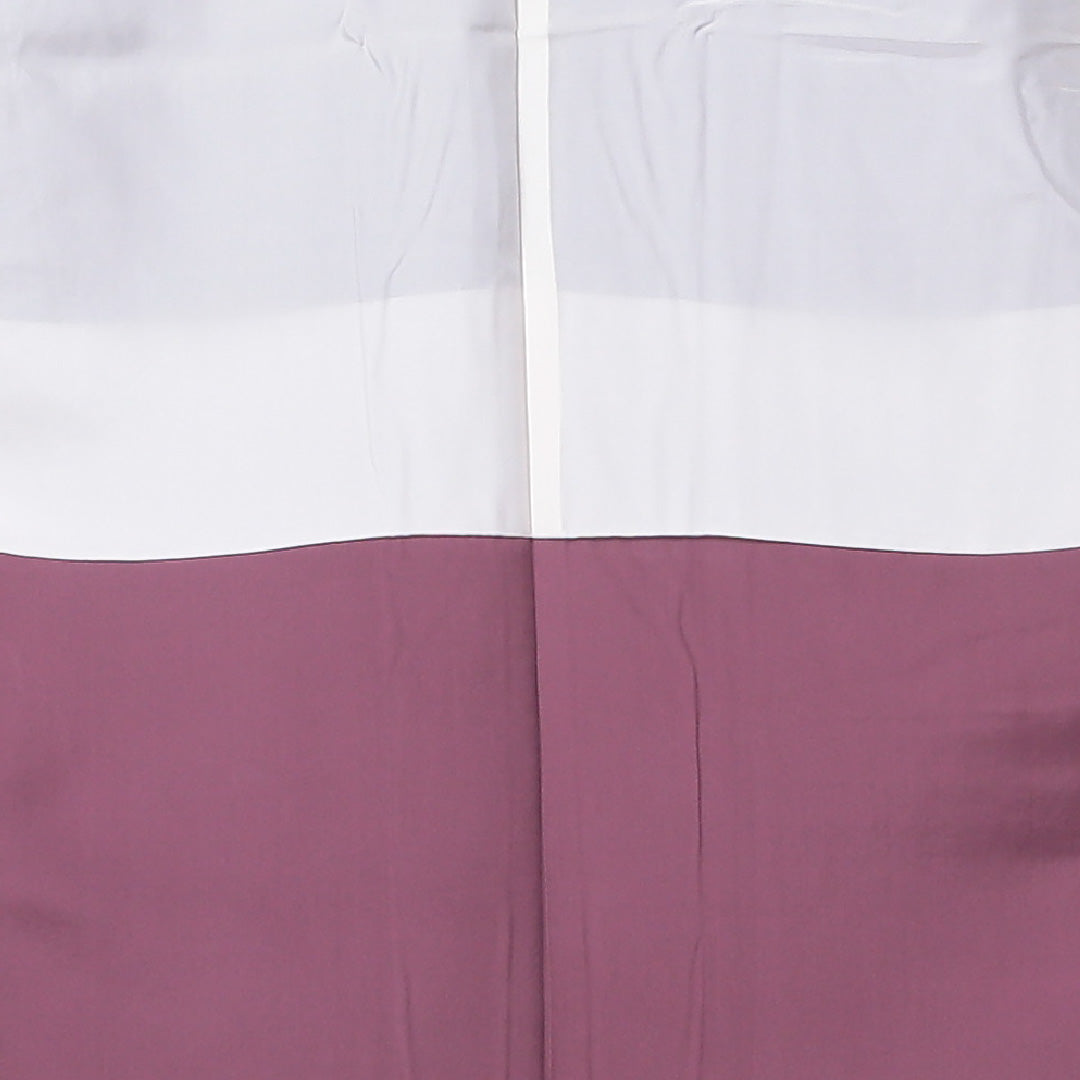 紬 袷 身丈160cm 裄丈62cm 正絹 Aランク Lサイズ バチ衿 カジュアル 十字亀甲 創作柄 紺系 1216-03563