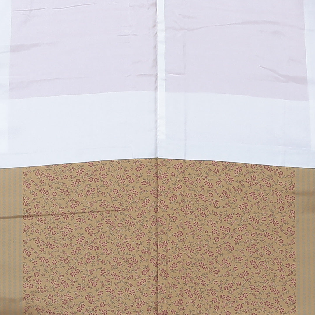 小紋 袷 身丈161cm 裄丈66cm 正絹 Sランク インフォーマル 広衿 Lサイズ 創作柄 朱系 RP 1221-01466