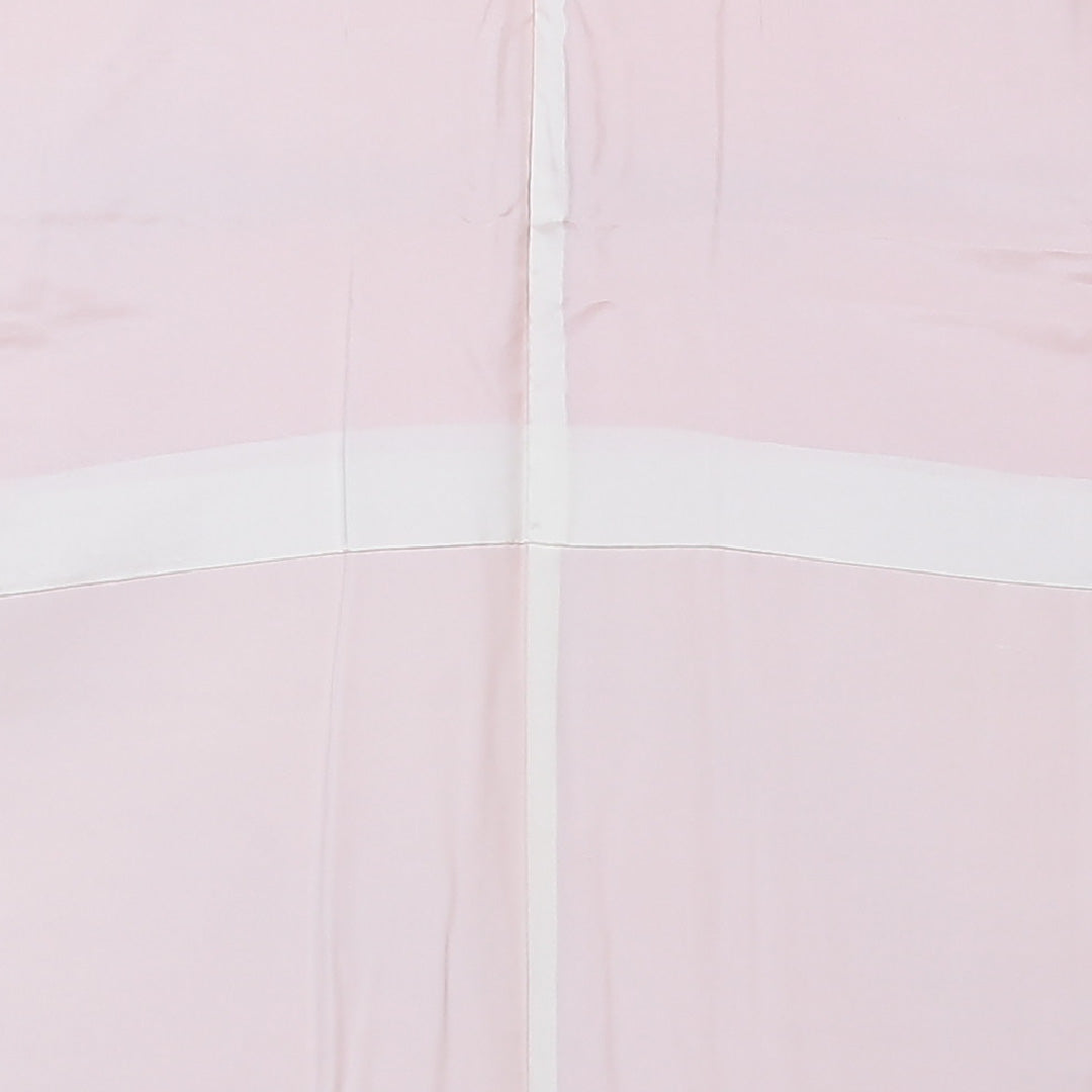 色無地 袷 身丈161cm 裄丈65cm 正絹 Sランク Lサイズ 広衿 一つ紋(蔦) セミフォーマル 紋意匠 花柄 ぼかし染 しつけ糸 ピンク系 1214-05131