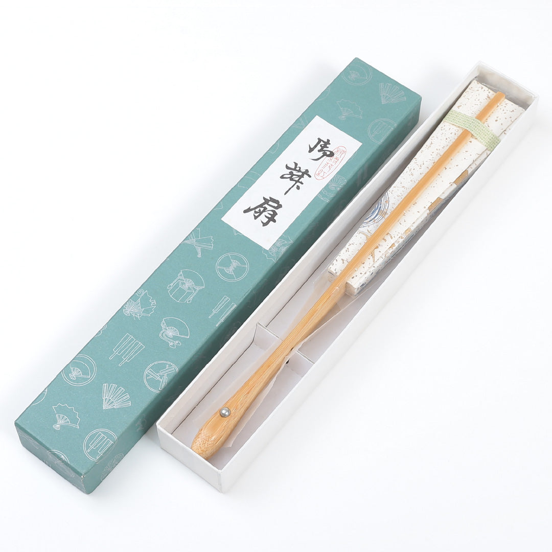 扇子 和装小物 Sランク 竹 舞踊 舞扇子 金箔 和紙 白系 両面同柄 1221-00069