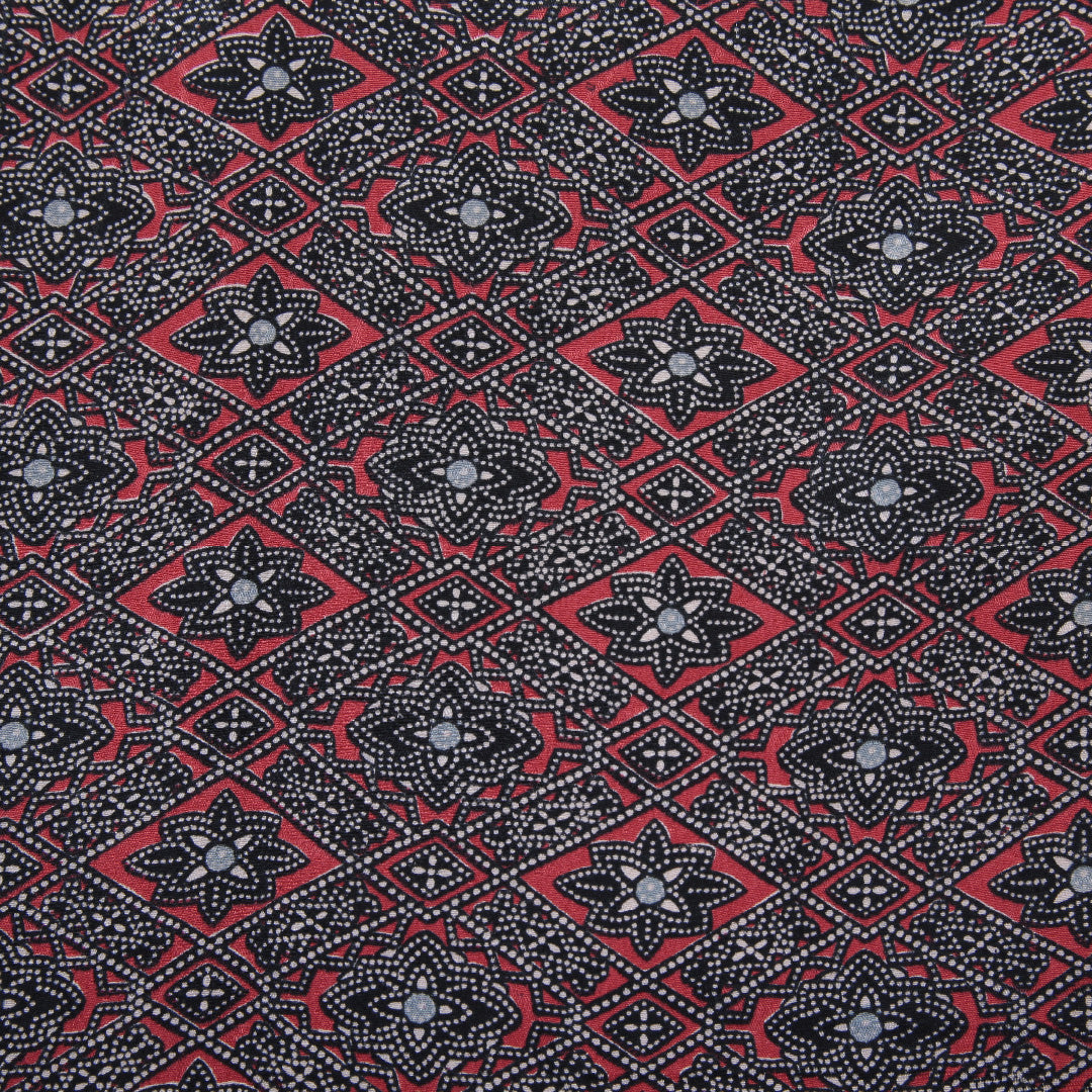 道行コート 袷 身丈79cm 裄丈60cm 正絹 Sランク Sサイズ 創作柄 黒系 RP 1237-05804