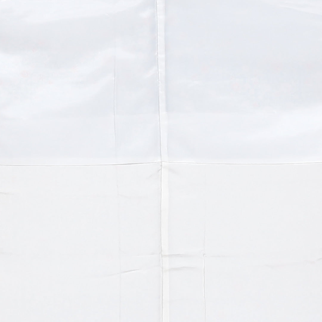 小紋 袷 身丈161cm 裄丈65cm 正絹 Sランク インフォーマル 広衿 Lサイズ 花柄 水色系 RP 1221-01738