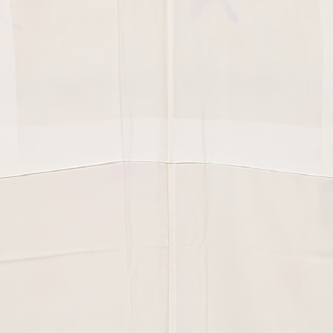 小紋 身丈159cm 裄丈64.5cm Bランク M 正絹 袷 広衿 鶴 カジュアル 黄系 1215-12001