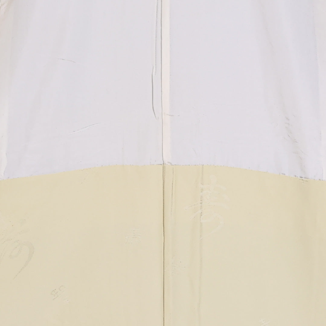 色留袖 五つ紋 身丈158cm 裄丈63cm Cランク 正絹 袷 比翼 広衿 M 金駒刺繡 名荷 フォーマル グレー系 1211-F0280