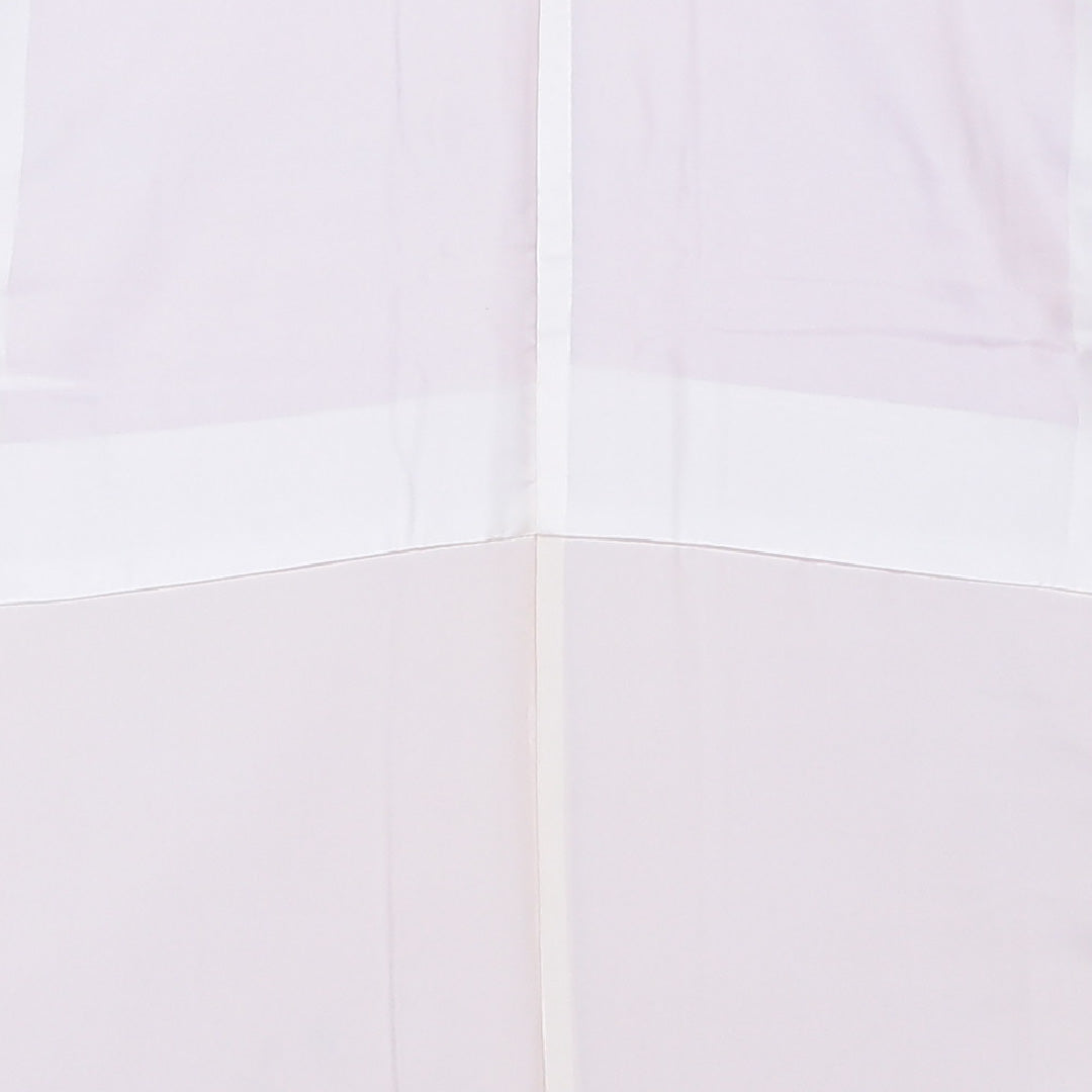 訪問着 袷 身丈162cm 裄丈64cm 正絹 Sランク セミフォーマル 広衿 Lサイズ ぼかし染 金彩 扇 花柄 ピンク系 PO 1217-04534