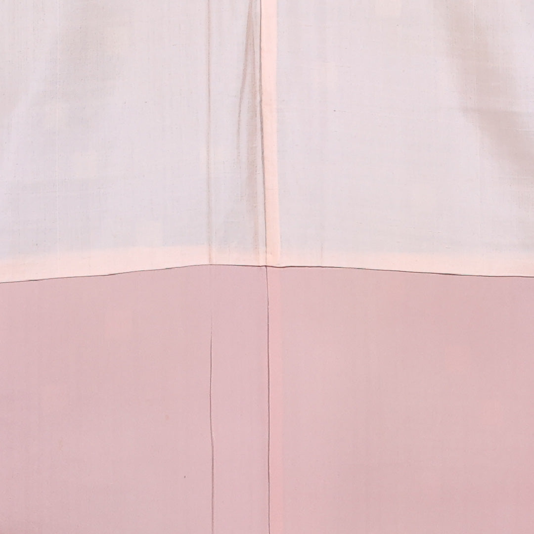 小紋 袷 身丈159cm 裄丈67cm 正絹 Sランク インフォーマル 広衿 Mサイズ 創作柄 黒系 RP 1221-11755