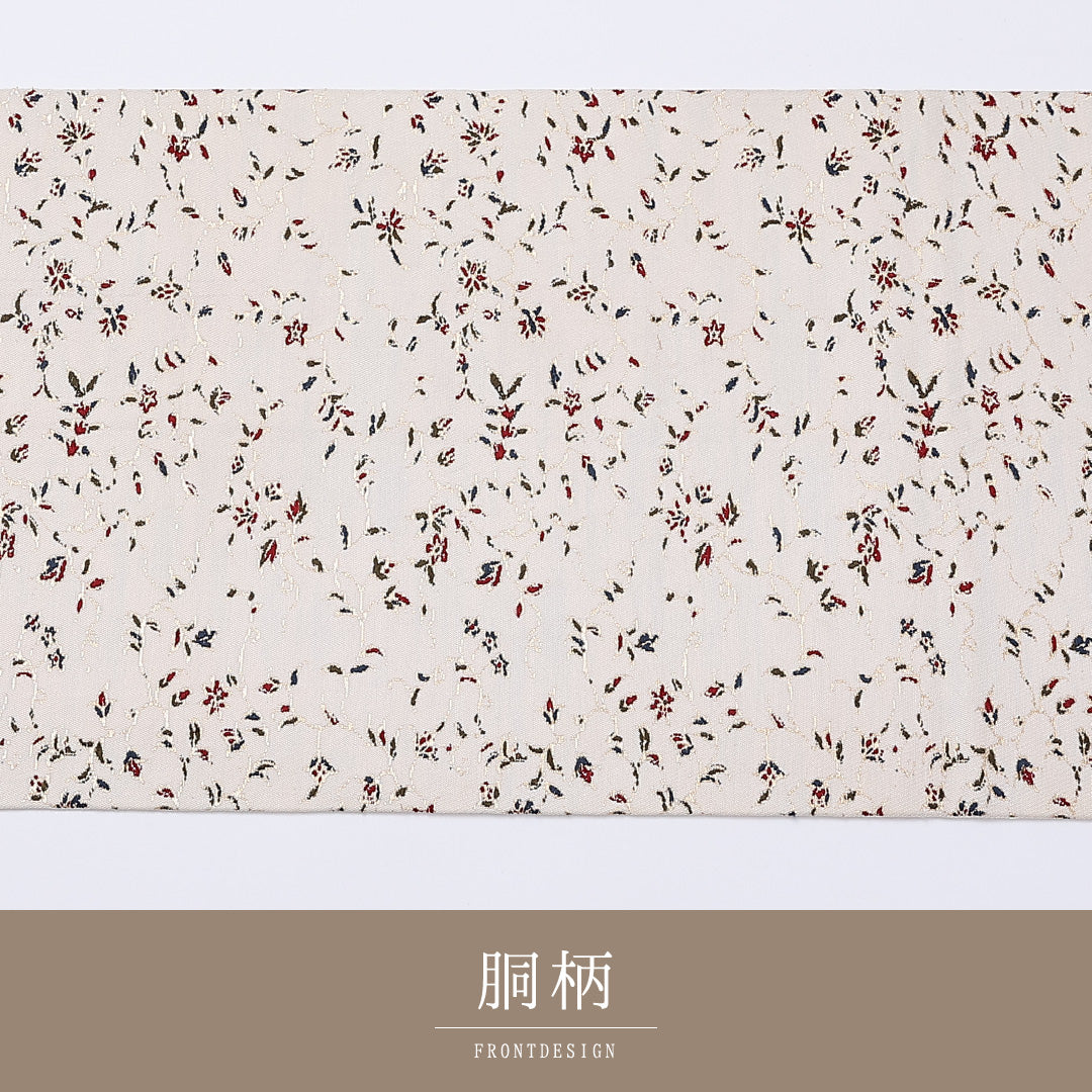 袋帯 龍村平蔵 帯丈436cm 全通 白舫 逸品 カジュアル 落款 白系 正絹 Bランク 1223-00973