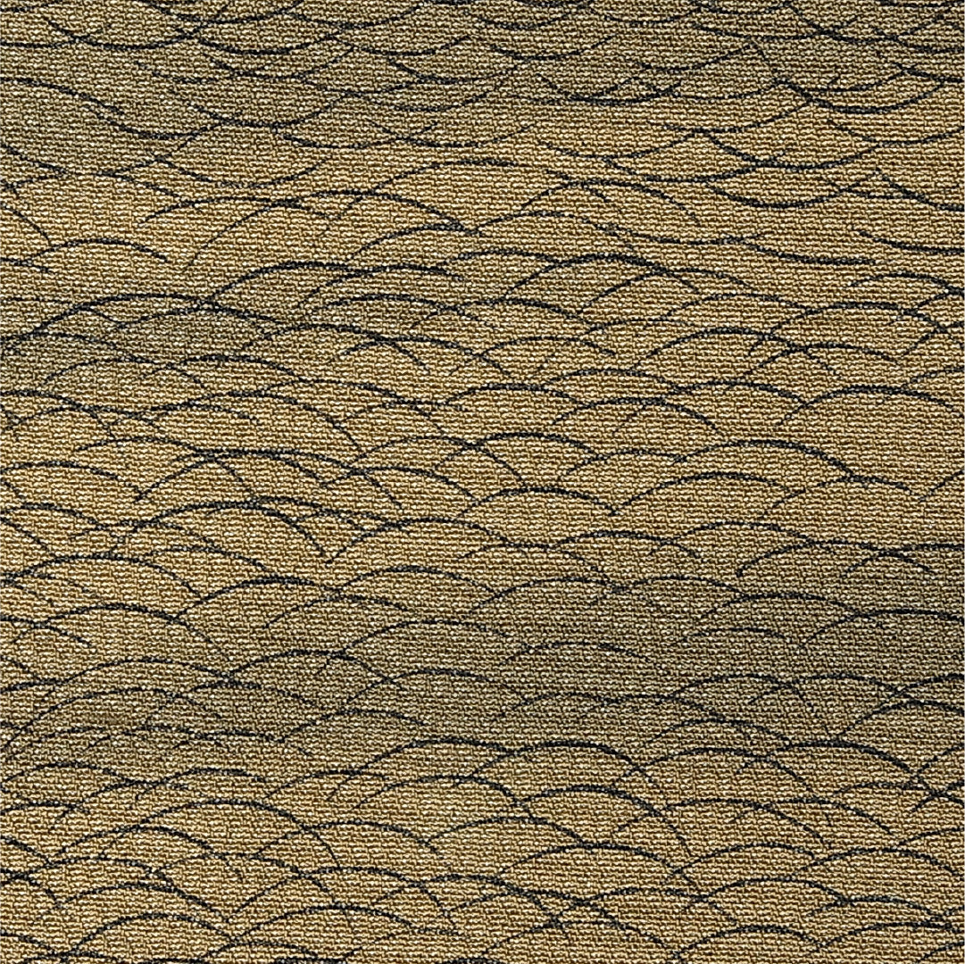 羽織 身丈79cm 裄丈65cm Sランク M 正絹 袷 クラシカル 芝草 カジュアル 茶系 1217-12526