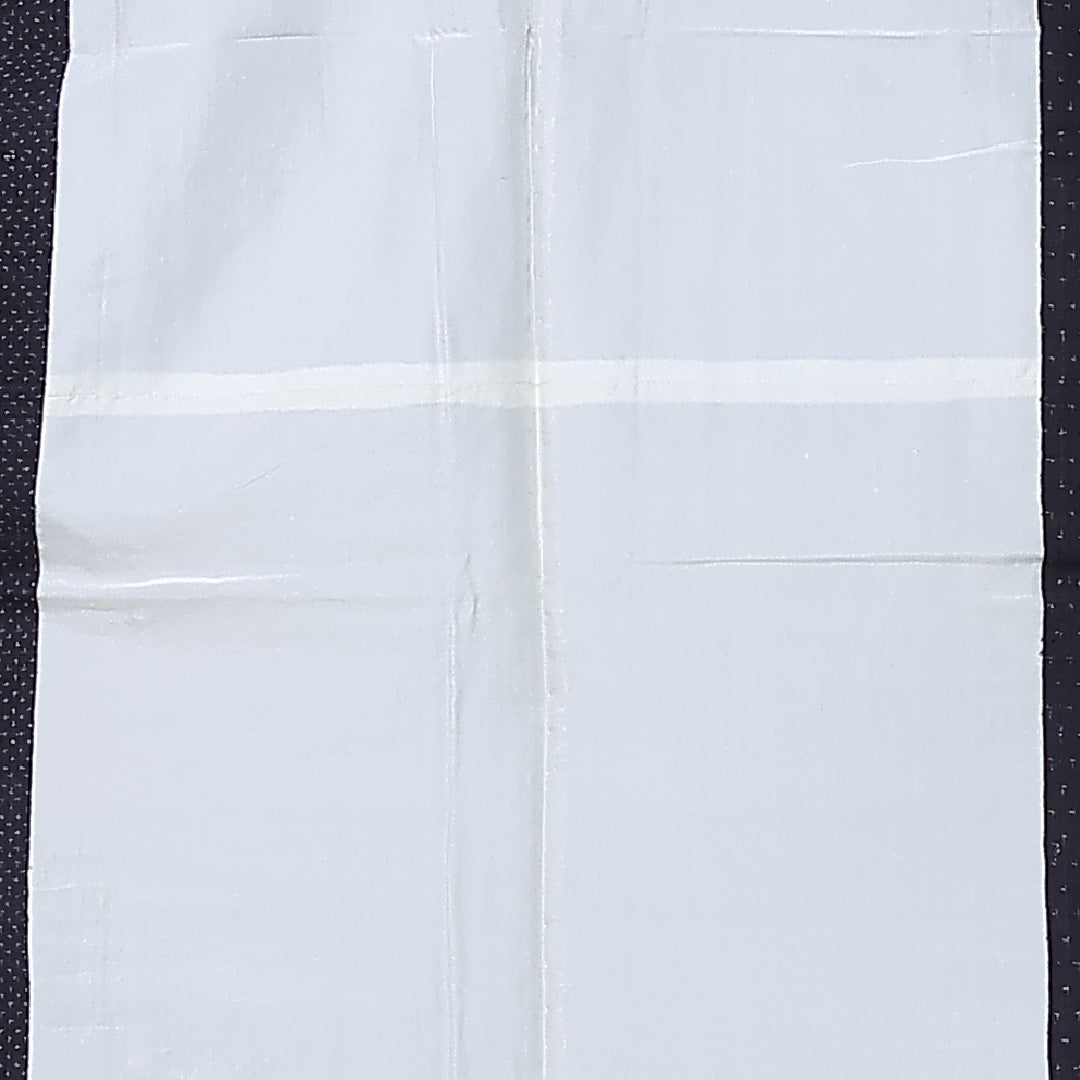 紬 単衣 身丈152cm 裄丈62cm 正絹 Sランク カジュアル 広衿 Sサイズ 居敷当て 十字絣 グレー系 RP 1223-12257