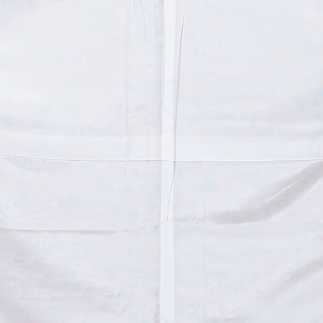 小紋 洗える着物 袷 身丈161cm 裄丈64cm ポリエステル Aランク Lサイズ 広衿 インフォーマル 茶屋辻 黄系 1215-01596