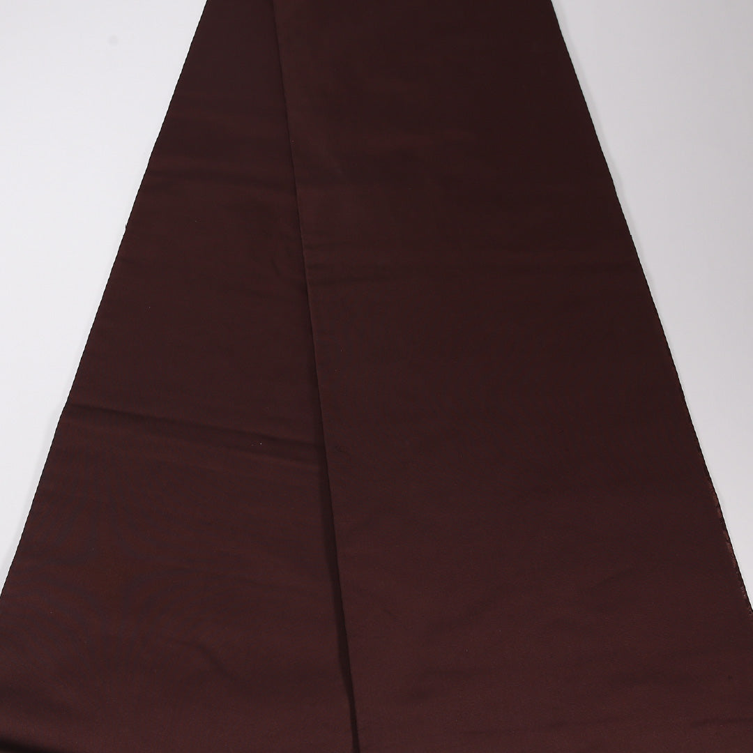 双鳥唐花文 袋帯 帯丈428cm 正絹 六通 インフォーマル 茶系 紫系 1243-02633