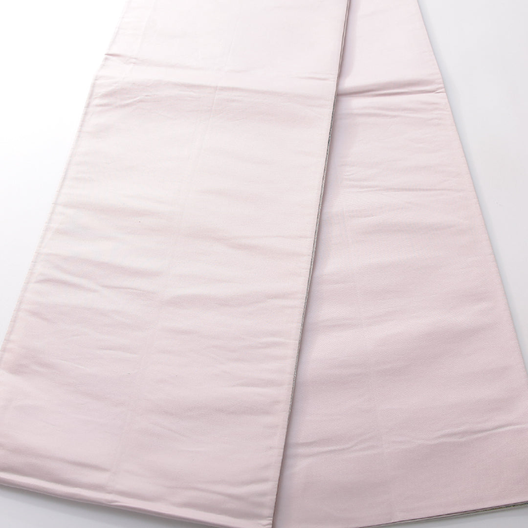 袋帯 帯丈420cm セミフォーマル 六通 Aランク 正絹 山 紫系 1223-02156