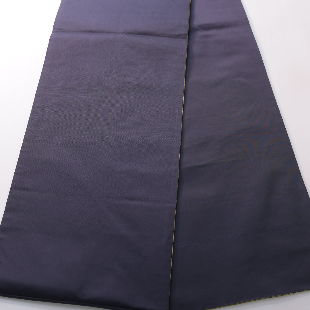 袋帯 帯丈440cm 井筒工芸 本金箔 フォーマル 六通 帯芯なし Sランク 正絹 金箔 無地 金系 1223-02167