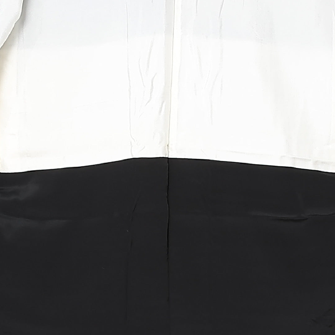 男着物 袷 身丈138cm 裄丈65cm 正絹 Cランク カジュアル 棒衿 Sサイズ 亀甲絣 グレー系 LP 1224-12998