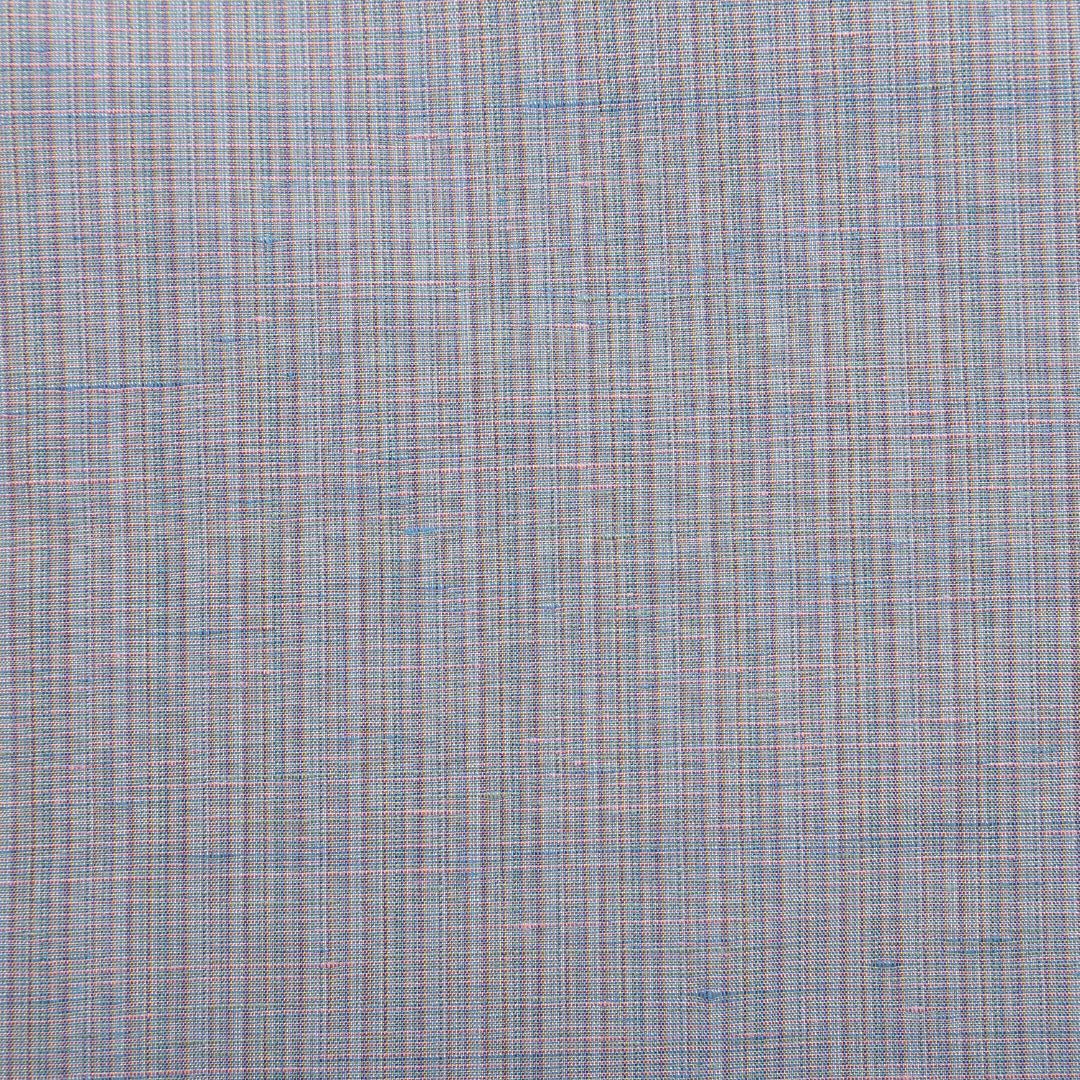 紬 単衣 身丈145cm 裄丈62cm 正絹 Bランク XSサイズ バチ衿 カジュアル 縞 グレー系 1216-02915