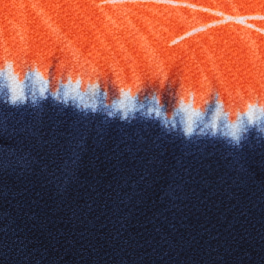 道行コート 袷 身丈87cm 裄丈62cm 正絹 Sランク Sサイズ フォーマル 雲取り 紺系 1263-05679