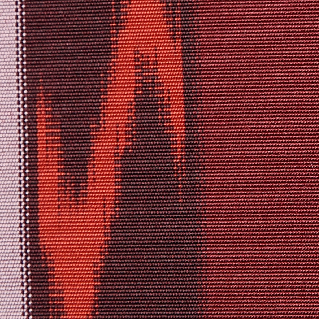 道行コート 身丈88cm 裄丈67cm M 正絹 Sランク 袷 紬 ポケットあり 格子 絣 1263-10799