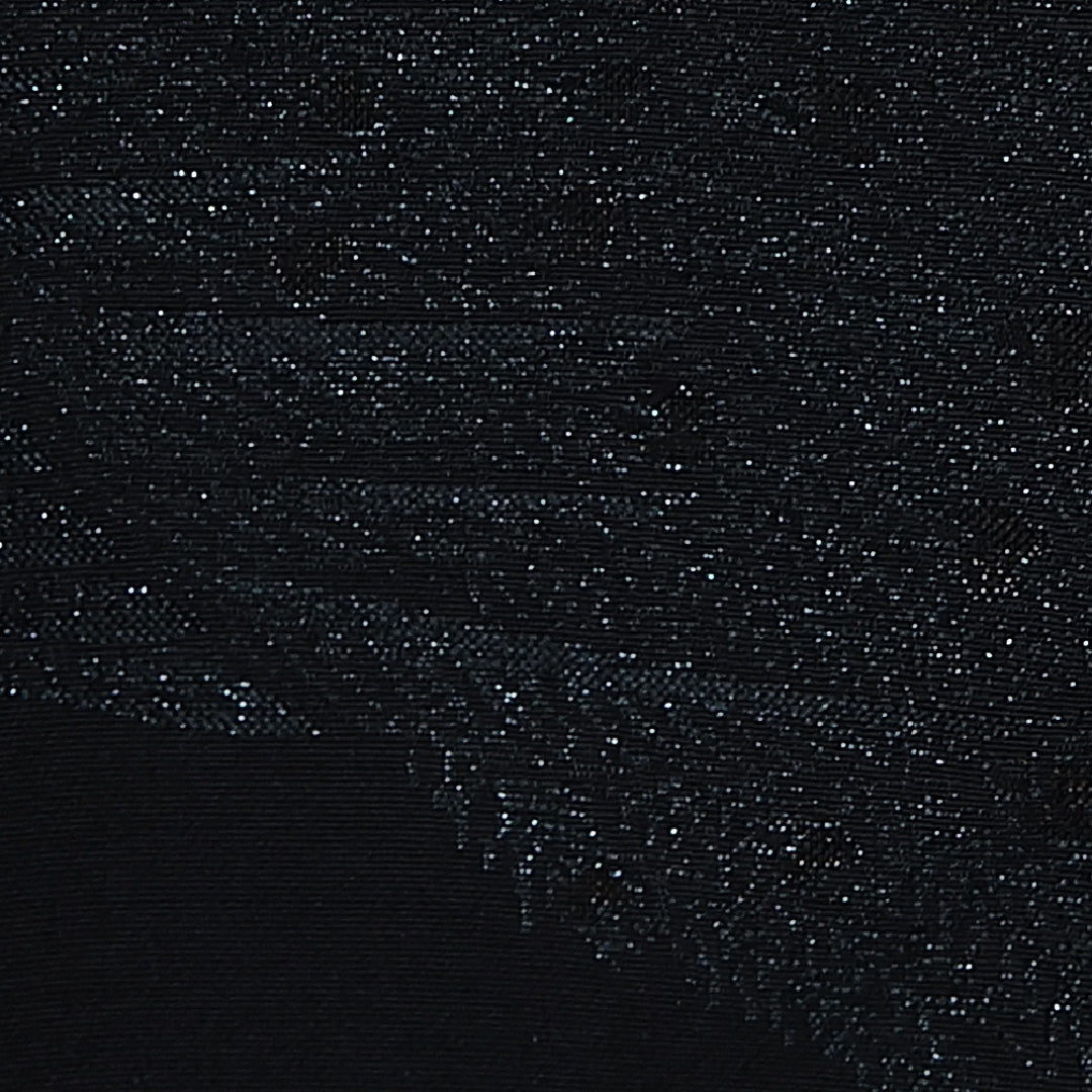 羽織 身丈72cm 裄丈62cm S 正絹 Sランク 袷 紐あり 黒羽織 孔雀 漆糸 1217-11085