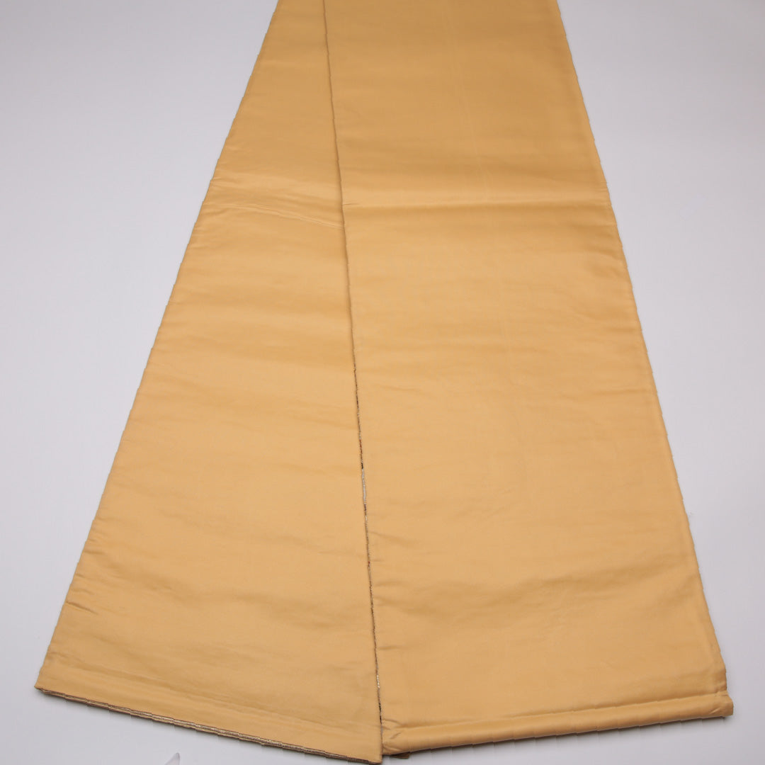 袋帯 帯丈442cm 正絹 六通 フォーマル 熨斗 古典柄 金系 1243-01115