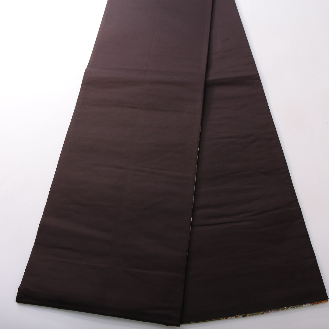 袋帯 帯丈438cm 正絹 六通 松皮重吉祥文 フォーマル 松皮菱 吉祥文様 金系 1243-02143