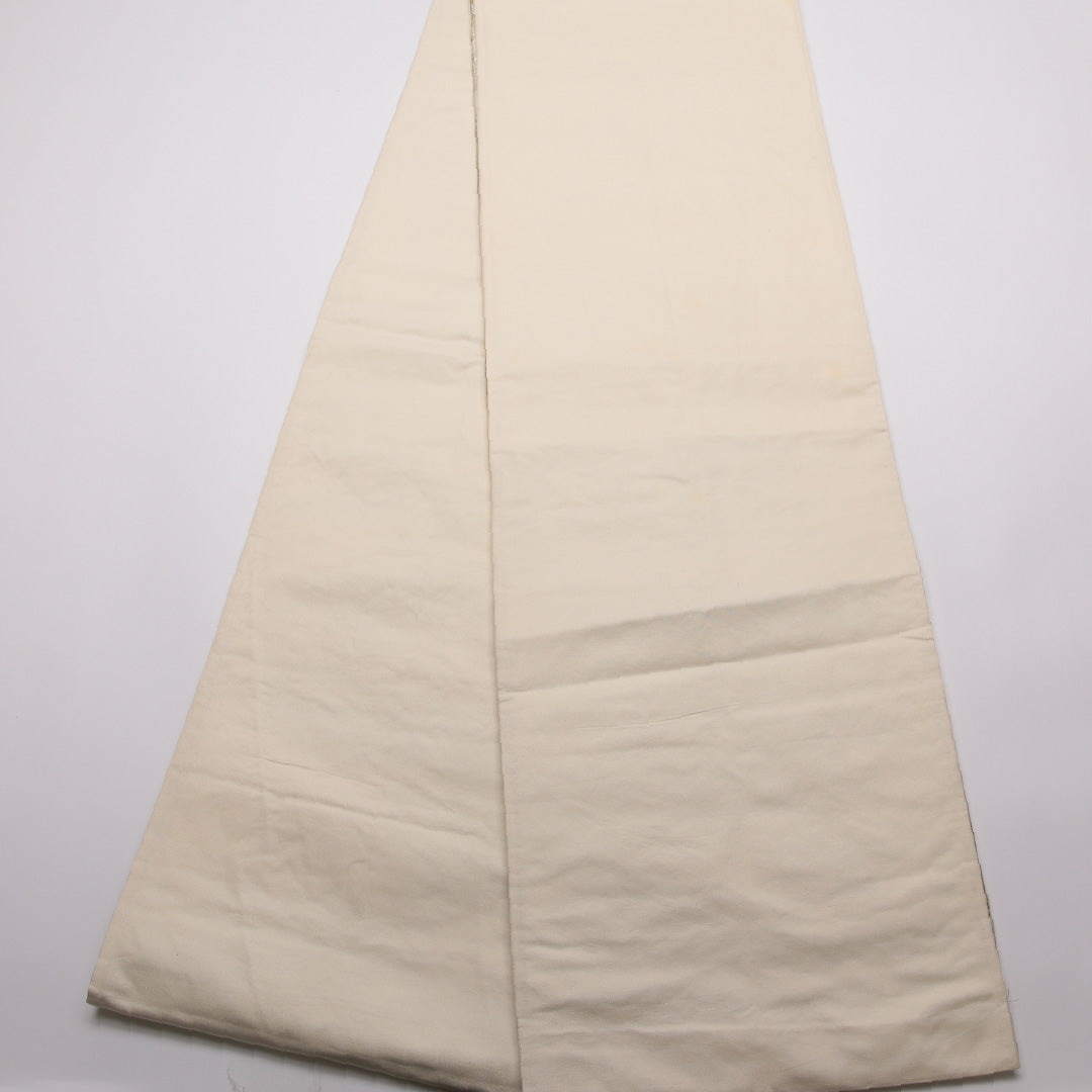 袋帯 帯丈428cm 正絹 六通 フォーマル 綴れ織 松 クリーム系 1243-01387